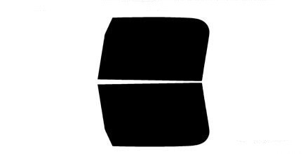 1996-2006 Jeep Wrangler TJ Front Windows Precut Window Tint Kit