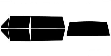 1986-1996 Jeep Cherokee 2-Door Full Car Precut Window Tint Kit