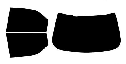 1994-1997 Honda Accord Sedan Rear Car Precut Window Tint Kit