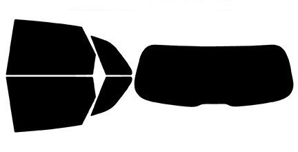 2018-2025 Audi Q5 Rear Car Precut Window Tint Kit