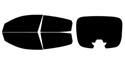 2017-2021 Honda Civic Hatchback Full Car Precut Window Tint Kit