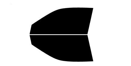 1996-2000 Honda Civic Hatchback Front Windows Precut Window Tint Kit