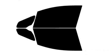 2009-2014 Honda Fit Front Windows Precut Window Tint Kit