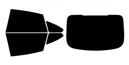 2015-2020 BMW 4 Series Gran Coupe Rear Car Precut Window Tint Kit