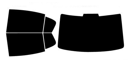 2006-2011 Volkswagen Passat Rear Car Precut Window Tint Kit