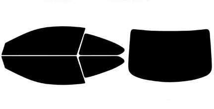 2011-2019 BMW 6 Series Coupe Full Car Precut Window Tint Kit