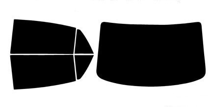 2005-2012 Toyota Avalon Rear Car Precut Window Tint Kit