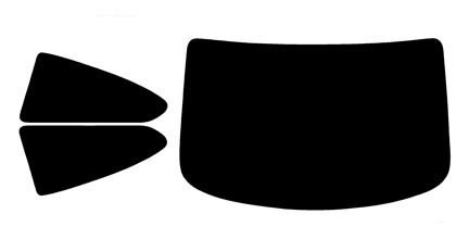 2011-2019 BMW 6 Series Coupe Rear Car Precut Window Tint Kit