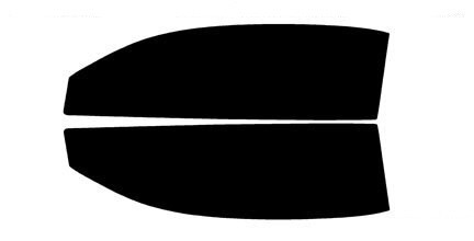 2010-2015 Chevrolet Camaro Convertible Front Windows Precut Window Tint Kit