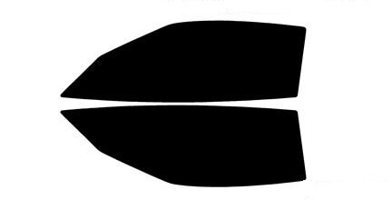 2005-2013 Chevrolet Corvette Convertible Front Windows Precut Window Tint Kit