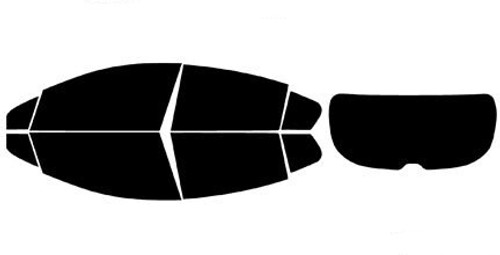 2017-2019 Chevrolet Cruze Hatchback full Car Precut Window Tint Kit