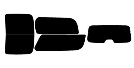 2007-2014 Chevrolet Suburban Rear Car Precut Window Tint Kit