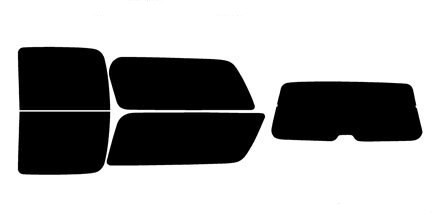 2000-2006 Chevrolet Suburban Rear Car Precut Window Tint Kit
