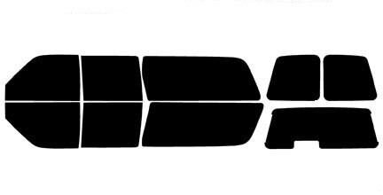1992-1999 Chevrolet Suburban Full Car Precut Window Tint Kit