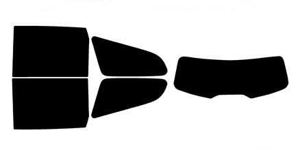 2009-2017 Chevrolet Traverse Rear Car Precut Window Tint Kit