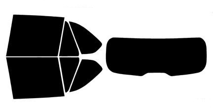 2014-2018 BMW X5 Rear Car Precut Window Tint Kit