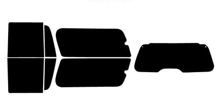 2007-2017 Ford Expedition EL or Max Rear Car Precut Window Tint Kit