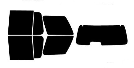 2006-2010 Ford Explorer Rear Car Precut Window Tint Kit