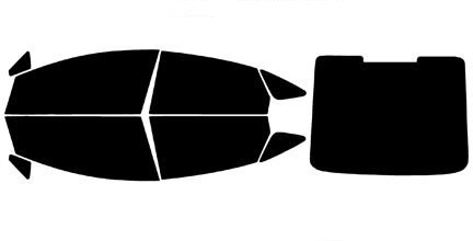 2011-2019 Ford Fiesta Sedan Full Car Precut Window Tint Kit