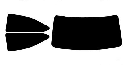 2008-2011 Ford Focus Coupe Rear Car Precut Window Tint Kit