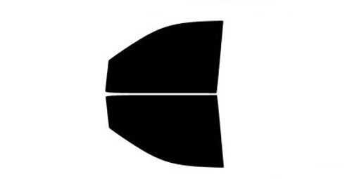 2019-2026 Chevrolet Silverado 1500 Crew Cab Front Windows  Precut Window Tint Kit