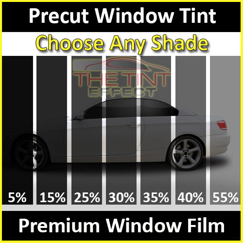 Ford Five Hundred 05-07 PreCut Window Tint Dark Black 15% VLT Film