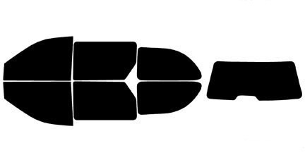 2001-2007 Dodge Grand Caravan Full Car Precut Window Tint Kit