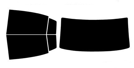 2011-2014 Chrysler 200 Rear Car Precut Window Tint Kit
