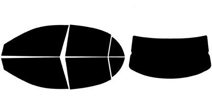 2001-2005 Kia Rio Sedan Full Car Precut Window Tint Kit