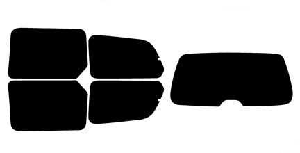 2002-2005 Kia Sedona Rear Car Precut Window Tint Kit
