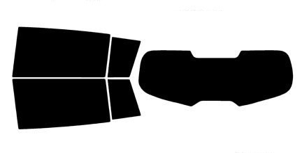 2011-2016 Kia Sportage Rear Car Precut Window Tint Kit