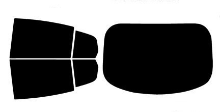 2018-2021 Buick Regal Sportback Rear Car Precut Window Tint Kit