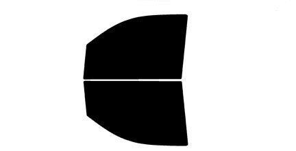 2015-2019 Chevrolet Silverado 2500 and 3500 HD Crew Cab Front Windows  Precut Window Tint Kit