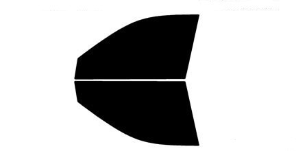 2001-2006 Hyundai Elantra Sedan Front Windows Precut Window Tint Kit