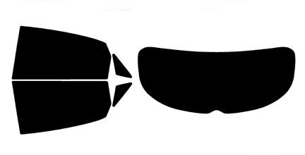 2013-2017 Hyundai Elantra GT Hatchback Rear Car Precut Window Tint Kit