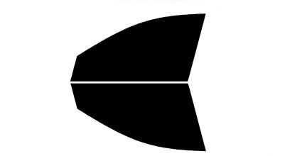 2006-2010 Hyundai Sonata Front Windows Precut Window Tint Kit