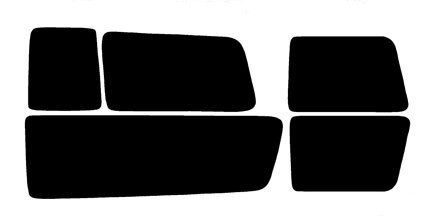 2008-2015 Mini Clubman Rear Car Precut Window Tint Kit