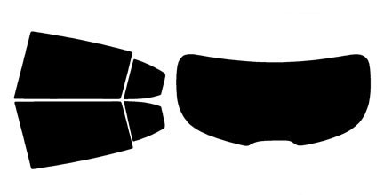 2014-2018 Mazda 3 Hatchback Rear Car Precut Window Tint Kit
