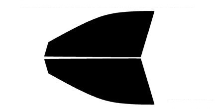2004-2008 Mazda 6 Sport Hatch Front Windows Precut Window Tint Kit