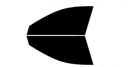 2002-2006 Nissan Altima Sedan Front Windows Precut Window Tint Kit