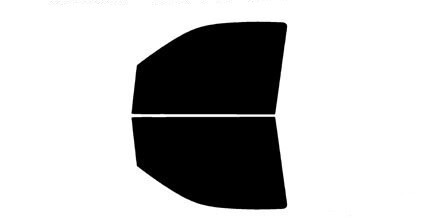 2005-2012 Nissan Pathfinder Front Windows Precut Window Tint Kit