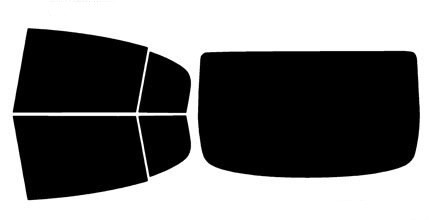 2003-2006 Infiniti G Series Sedan Rear Car Precut Window Tint Kit