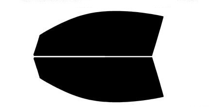 2008-2013 Infiniti G Series Coupe Front Windows Precut Window Tint Kit