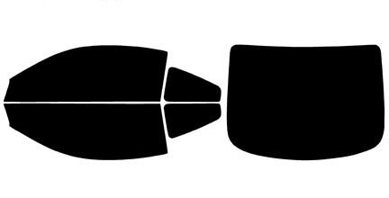 2003-2007 Infiniti G Series Coupe Full Car Precut Window Tint Kit
