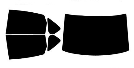 2006-2010 Infiniti M Series Rear Car Precut Window Tint Kit