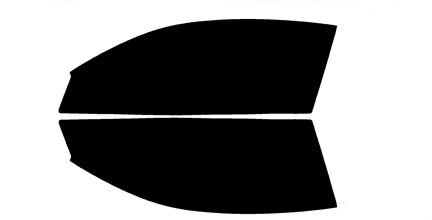 2014-2016 Infiniti Q60 Convertible Front Windows Precut Window Tint Kit