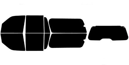 2007-2017 Lincoln Navigator L Full Car Precut Window Tint Kit