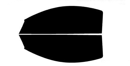 2000-2005 Mitsubishi Eclipse Front Windows Precut Window Tint Kit