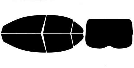 2010-2017 Mitsubishi Lancer Sportback Full Car Precut Window Tint Kit