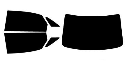 2011-2018 Audi A8 Rear Car Precut Window Tint Kit